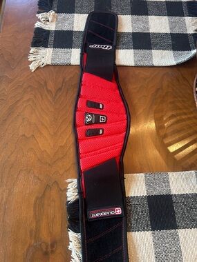 Thor youth motocross Red and Black Back Support Belt